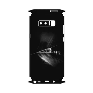 MAHOOT Black Portrait-FullSkin Cover Sticker for Samsung Galaxy Note 8