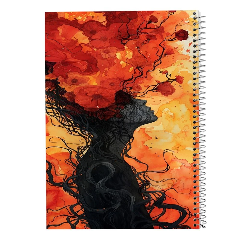 دفتر لیست خرید 50 برگ مدوپد مدل نقاشی آدم کد DF15689