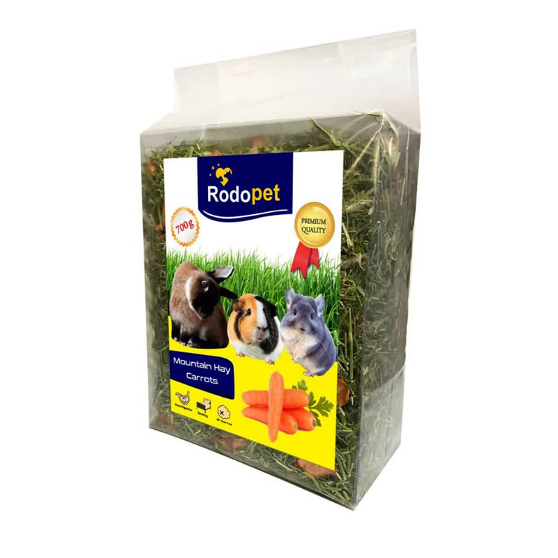 یونجه جوندگان ردوپت مدل هویج MHR Carrots 700 وزن 700 گرم بسته بندی 3 عددی