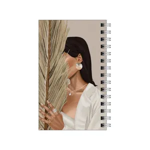 دفترچه یادداشت مدل to do list طرح دختر پنهان کد 5684763