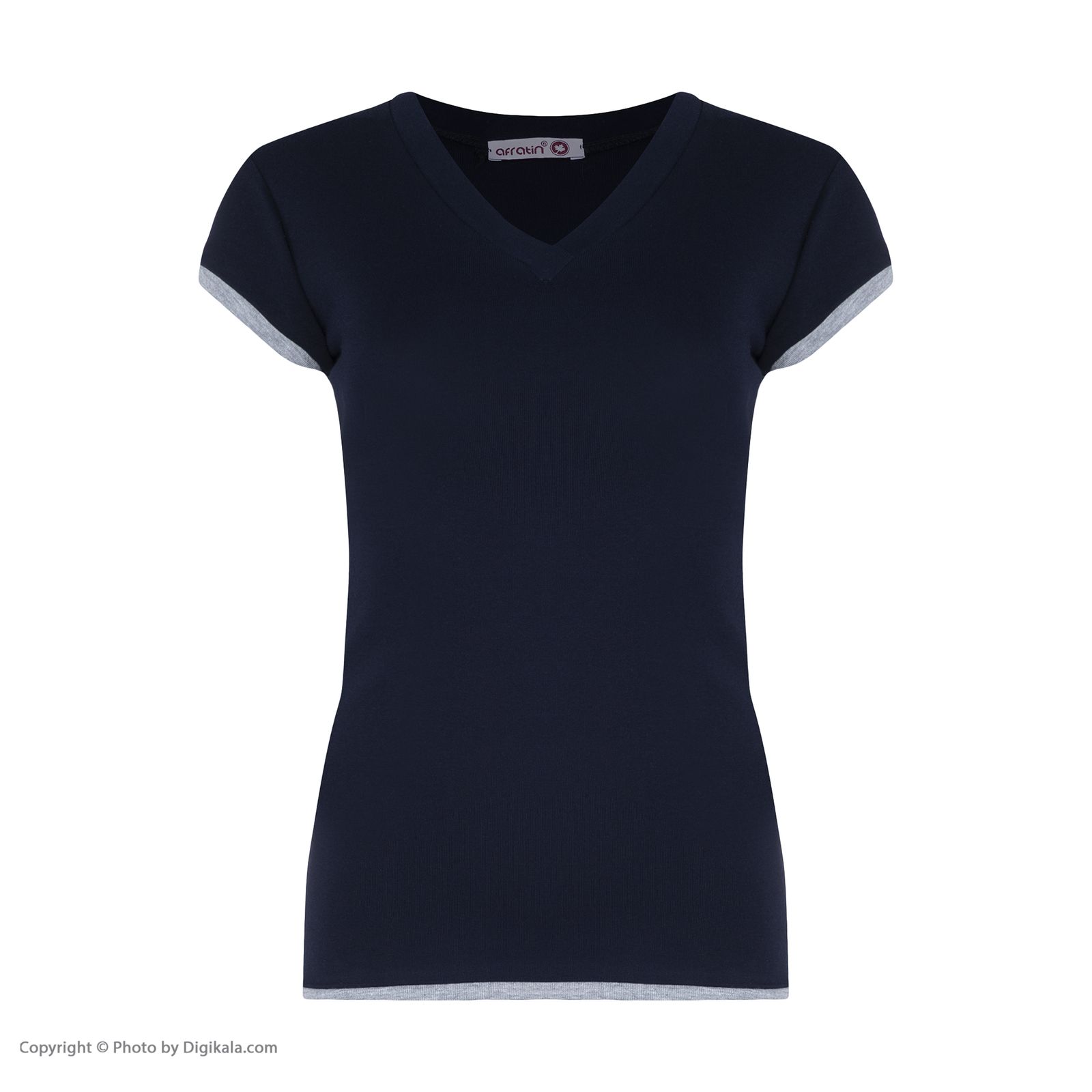 تی شرت زنانه افراتین کد 2556 رنگ سرمه ای -  - 2