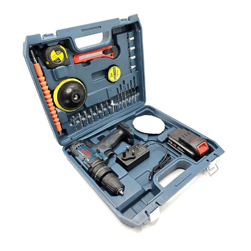 دریل پیچ گوشتی چکشی شارژی باس مدل LIFE_STYLE کد 1