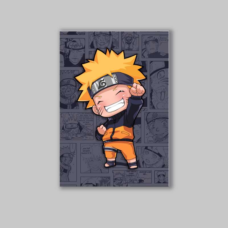 تابلو شاسی مدل انیمه ناروتو کد LA-10403