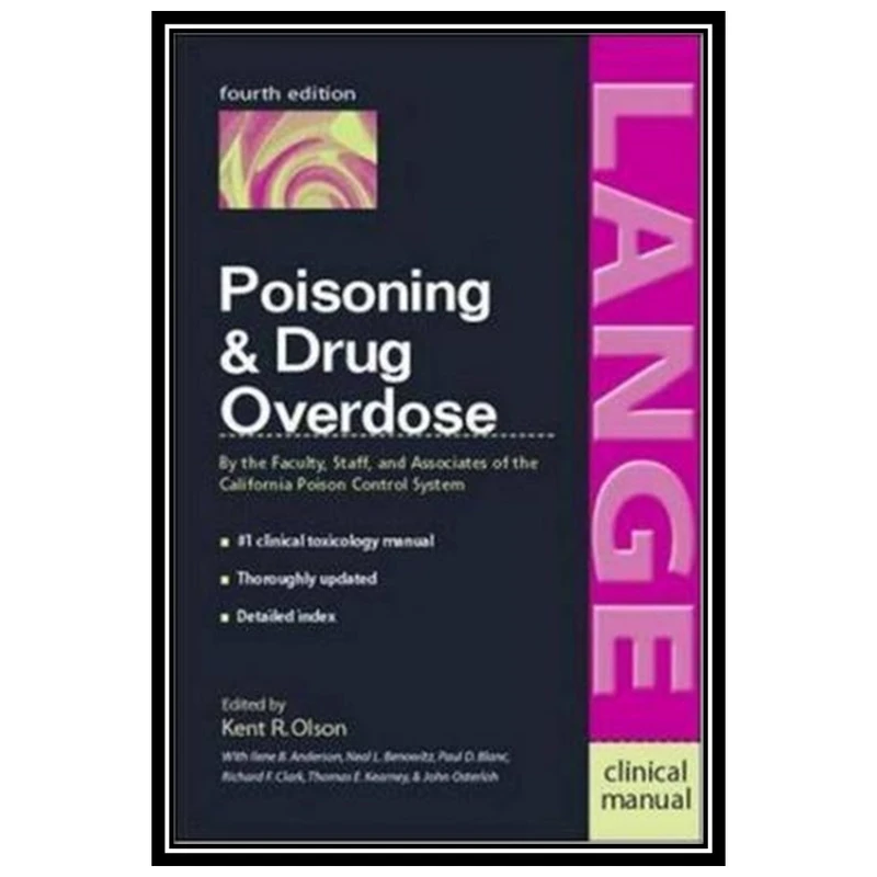 کتاب Poisoning and Drug Overdose اثر Kent R. Olson انتشارات مؤلفین طلایی