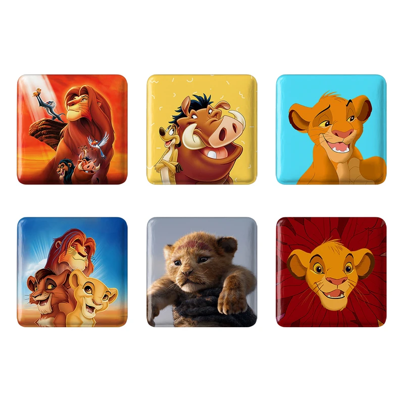 مگنت خندالو مدل شیرشاه The Lion King کد 392B مجموعه 6 عددی