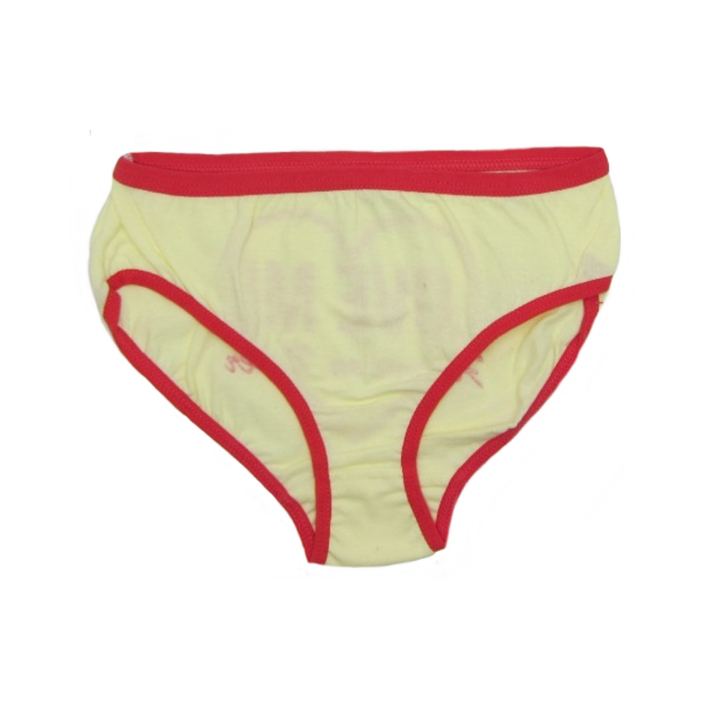 شورت دخترانه مدل love me رنگ زرد