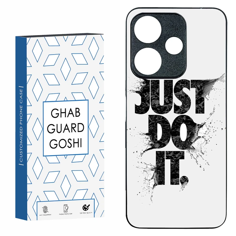 کاور قاب گارد گوشی طرح just do it کد TPU-107 مناسب برای گوشی موبایل شیائومی  REDMI 13  