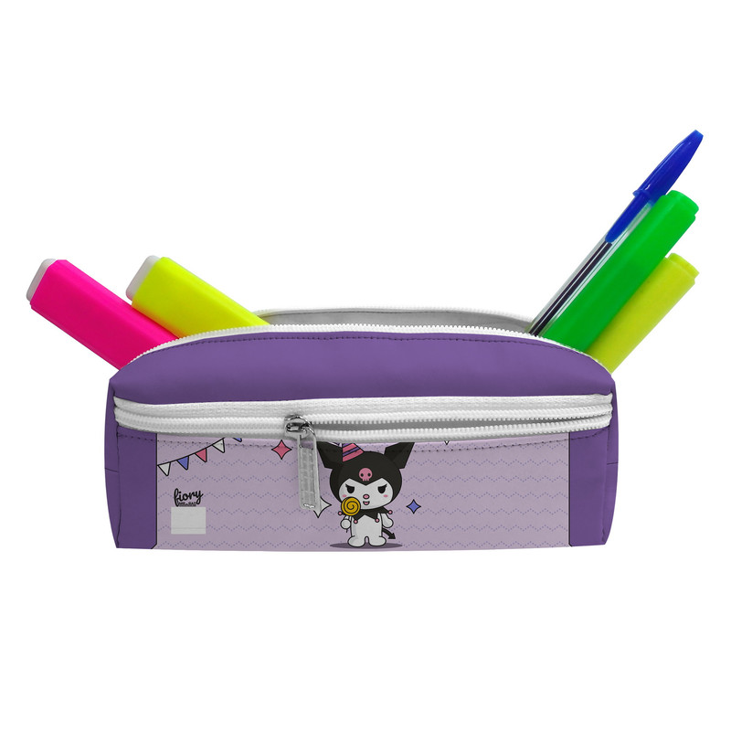 جامدادی مستر راد مدل سه زیپ طرح تولد کرومی کد 2768 fiory