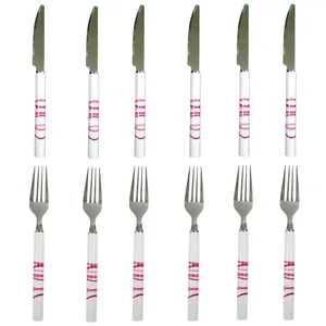 ست کارد و چنگال 12 پارچه کد myk993