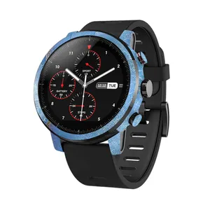  برچسب ماهوت طرح Blue-Ocean-Marble مناسب برای ساعت هوشمند شیائومی Amazfit Stratos