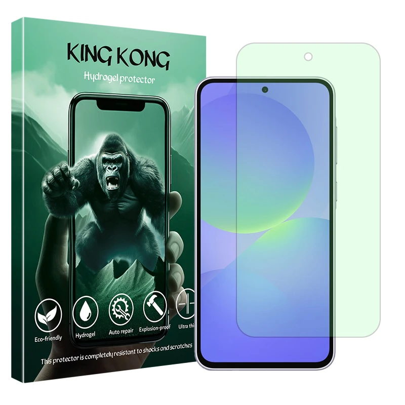 محافظ صفحه نمایش گرین لایت کینگ کونگ مدل Eye Care مناسب برای گوشی موبایل سامسونگ Galaxy A56
