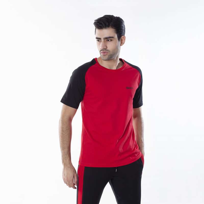 تی شرت ورزشی مردانه بی فور ران مدل 210315-7299