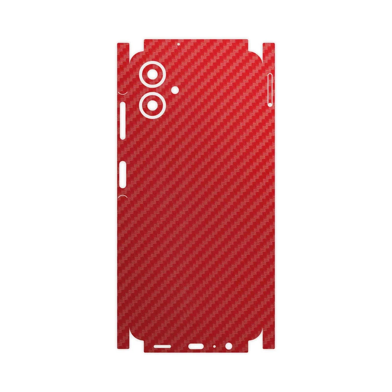برچسب پوششی ماهوت مدل Red-Fiber-FullSkin مناسب برای گوشی موبایل سامسونگ Galaxy A06