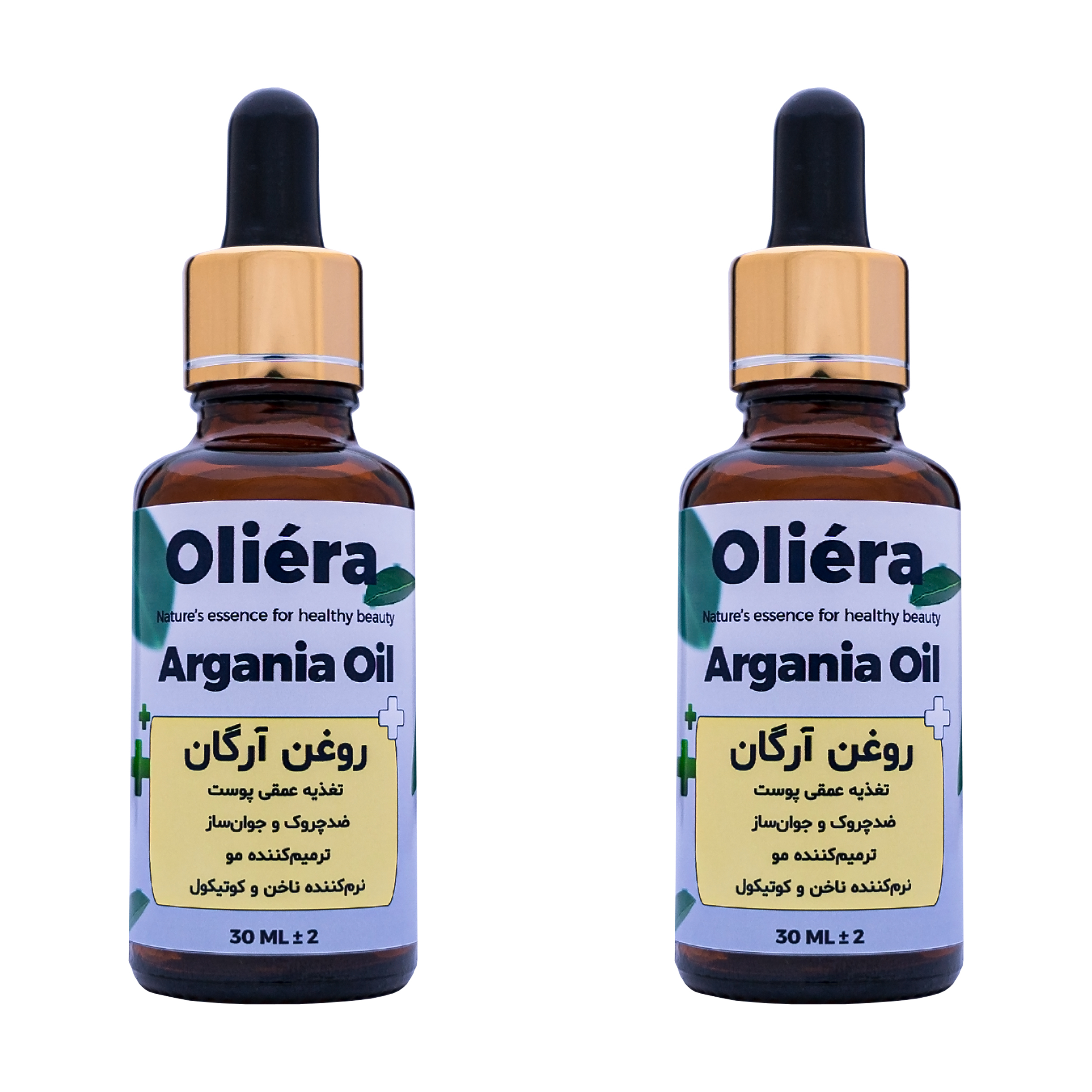 روغن مو آرگان اُلیئرا مدل ++A حجم 30 میلی لیتر بسته 2 عددی
