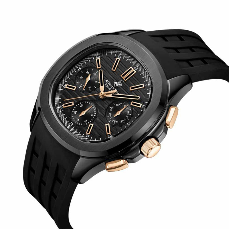 ساعت مچی عقربهای مردانه کوارتز بورلی هیلز پولو کلاب مدل BP3211X.651