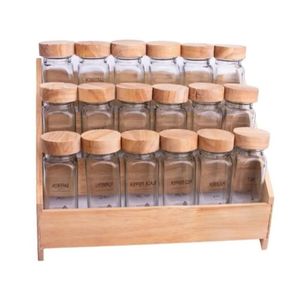 جای ادویه 18 پارچه مدل مک کارتی RM1432 به همراه استند