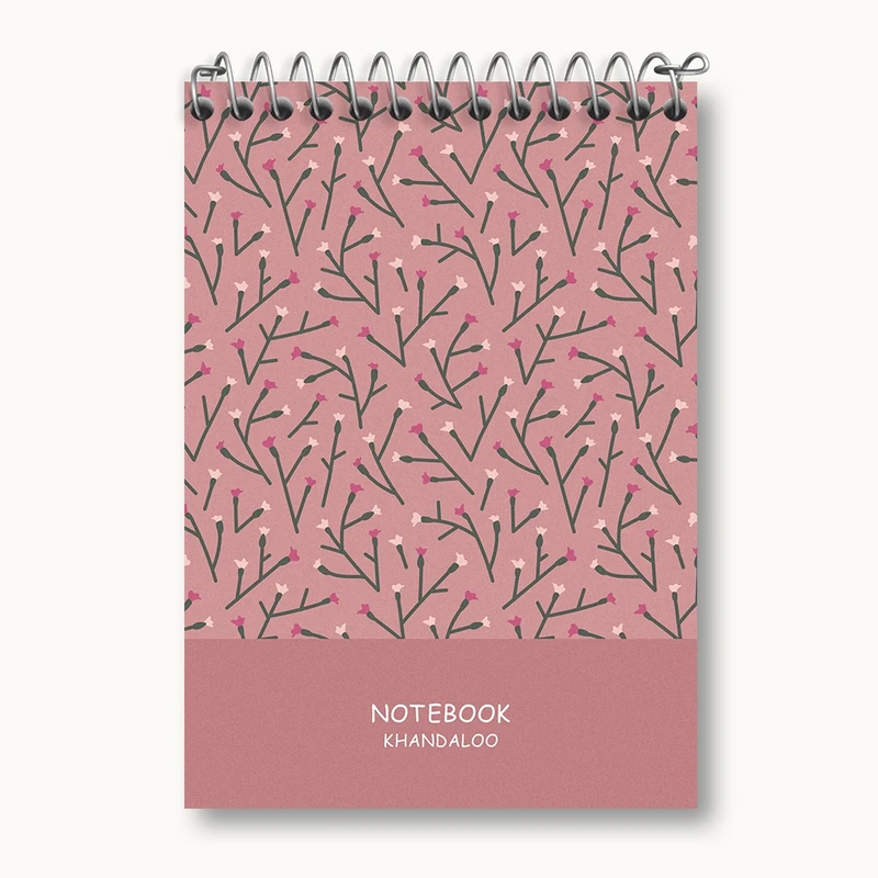 دفتر یادداشت 50 برگ خندالو مدل گل گلی کد N1291