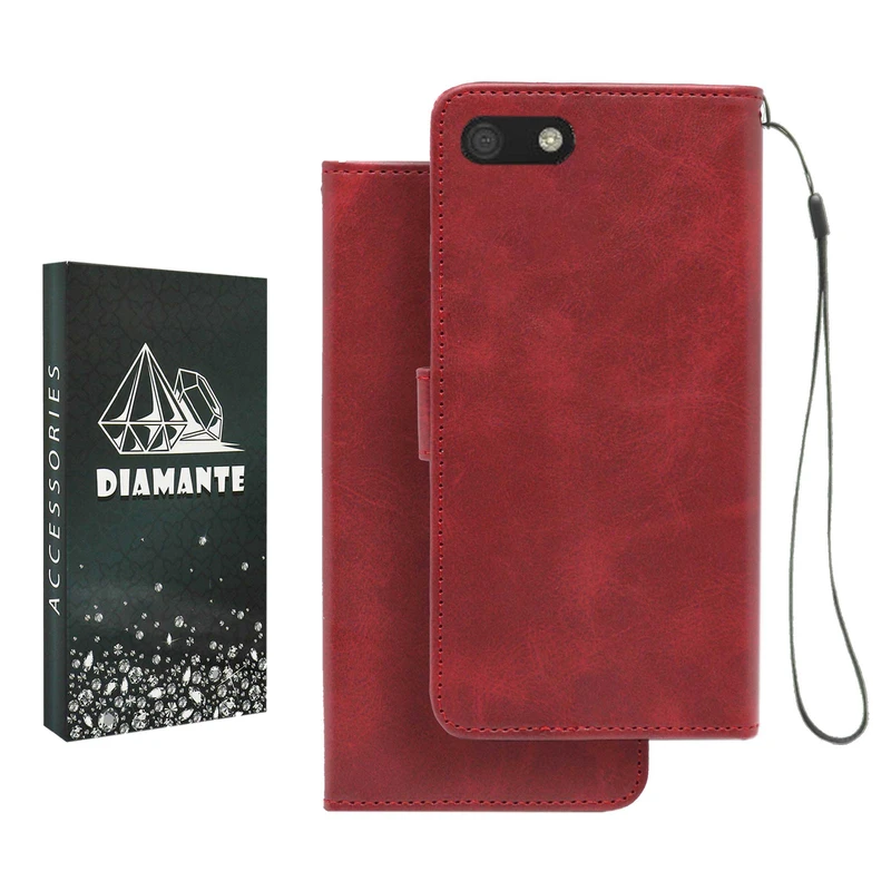 کیف کلاسوری دیامانته مدل Mortand Bk مناسب برای گوشی موبایل هوآوی Y5 Lite / آنر 6s