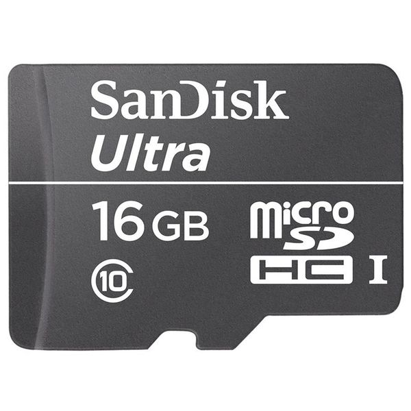 کارت حافظه microSDHC سن دیسک مدل Ultra کلاس 10 استاندارد UHS-I U1 سرعت 200X 30MBps ظرفیت 16 گیگابایت کارت حافظه microSDHC سن دیسک مدل Ultra کلاس 10 استاندارد UHS-I U1 سرعت 200X 30MBps ظرفیت 16 گیگابایت