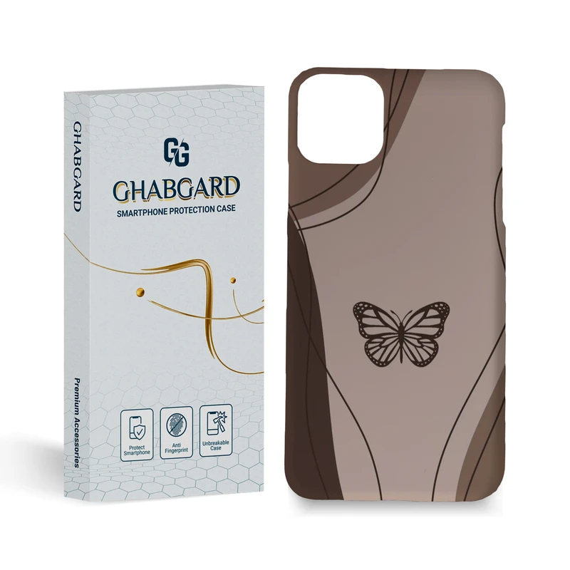  کاور قاب گارد مدل پروانه مناسب برای گوشی موبایل اپل iphone 11 promax