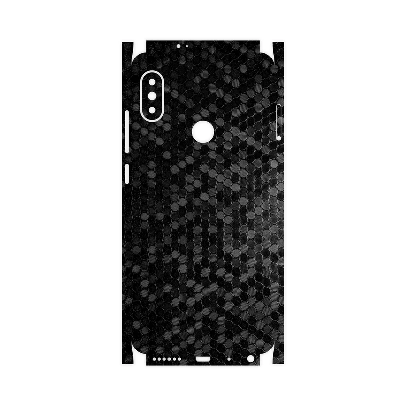 برچسب پوششی ماهوت مدل Honey-Comb-Circle-FullSkin مناسب برای گوشی موبایل شیائومی Redmi Note 5 Pro
