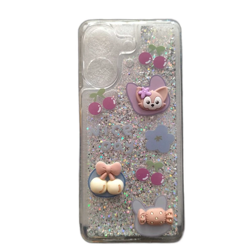 کاور مدل عروسکی آکواریومی مناسب برای گوشی موبایل شیائومی Redmi 13C و Poco C65