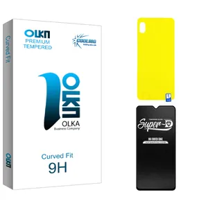 Cooling Olka Screen Protector For samsung a10 With Back Protector