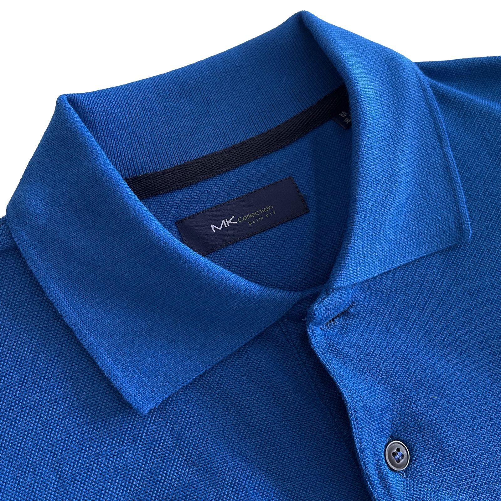 پولوشرت آستین کوتاه مردانه ام کی کالکشن مدل یقه برگردان - - 3