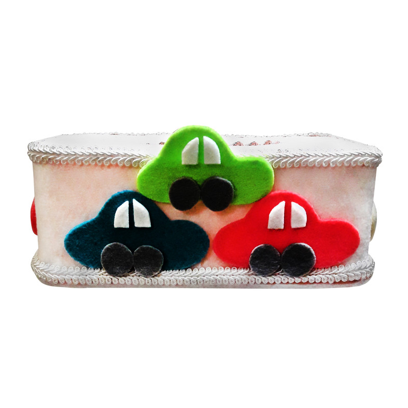 کاور دستمال کاغذی کودک طرح ماشین ها