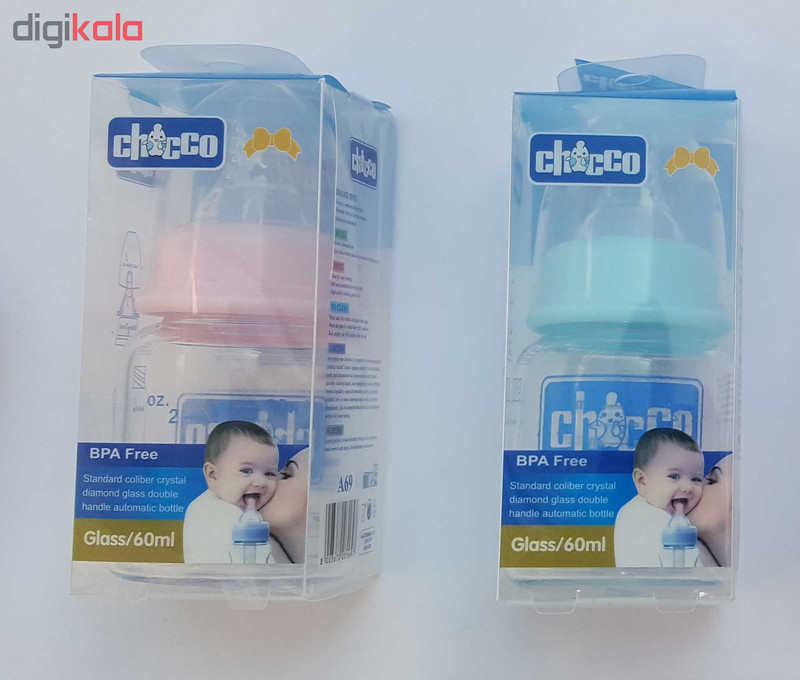 شیشه شیر چیکو مدل A69 ظرفیت 60 میلی لیتر