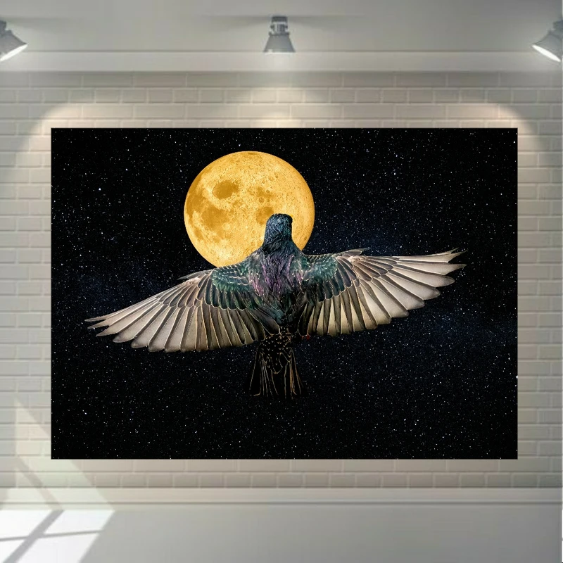 پوستر طرح عقاب مدل بال خروشان کد PD1351