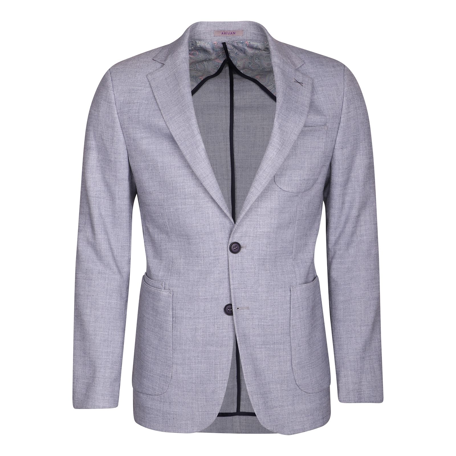 کت تک مردانه آریوان مدل وصله دار کد B022 -  - 1