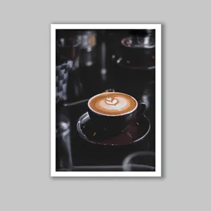 تابلو مدل فنجان قهوه  کد LA-G10232