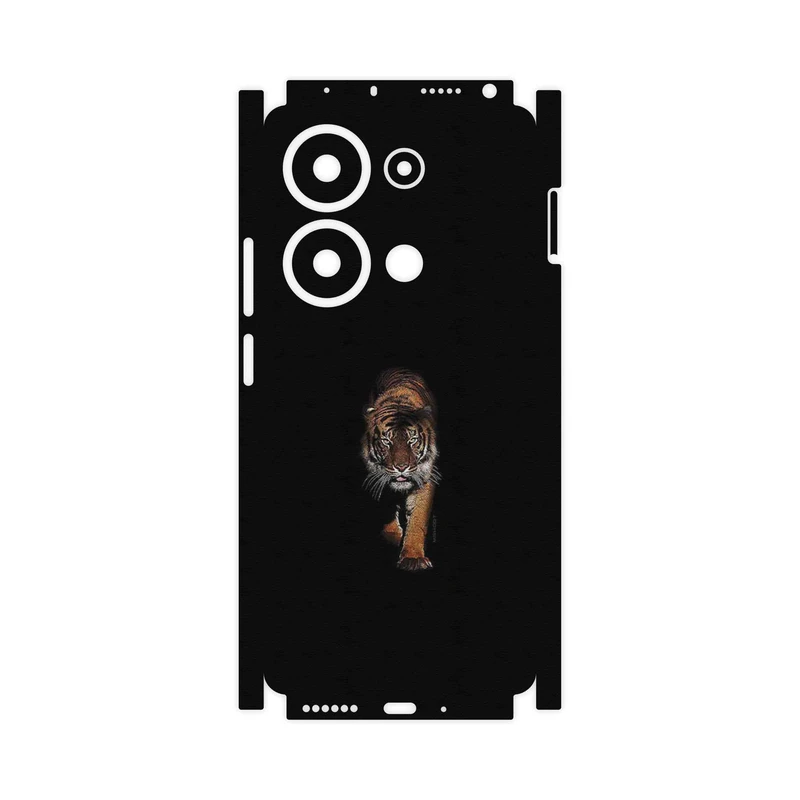 برچسب پوششی ماهوت مدل Wild_Tiger-FullSkin مناسب برای گوشی موبایل شیائومی Redmi Note 13 Pro 4G