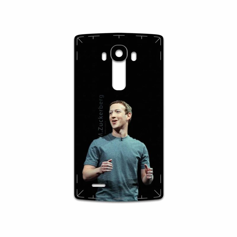 برچسب پوششی ماهوت مدل Mark Zuckerberg مناسب برای گوشی موبایل ال جی G4