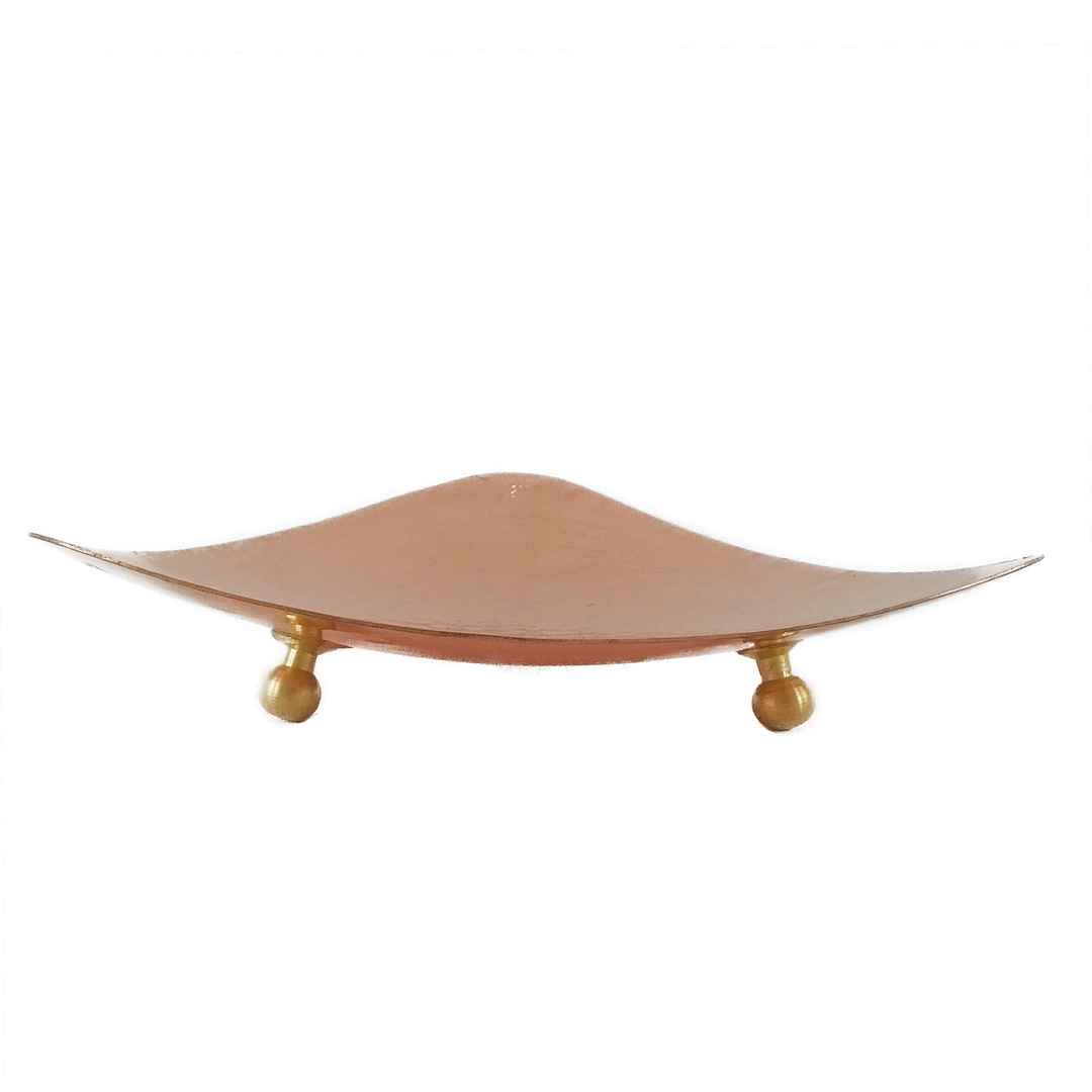 میوه خوری مسی طرح مثلث کد 2062