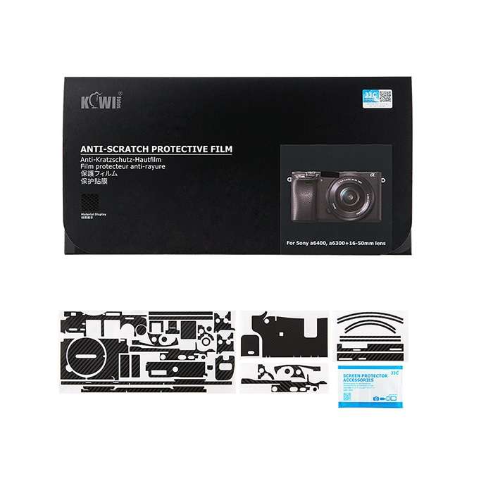 برچسب پوششی کی وی مدل KS-A6400CF مناسب برای دوربین عکاسی سونی a6400 برچسب پوششی کی وی مدل KS-A6400CF مناسب برای دوربین عکاسی سونی a6400