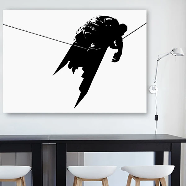 تابلو شاسی گالری استاربوی طرح Batman مدل DC 03