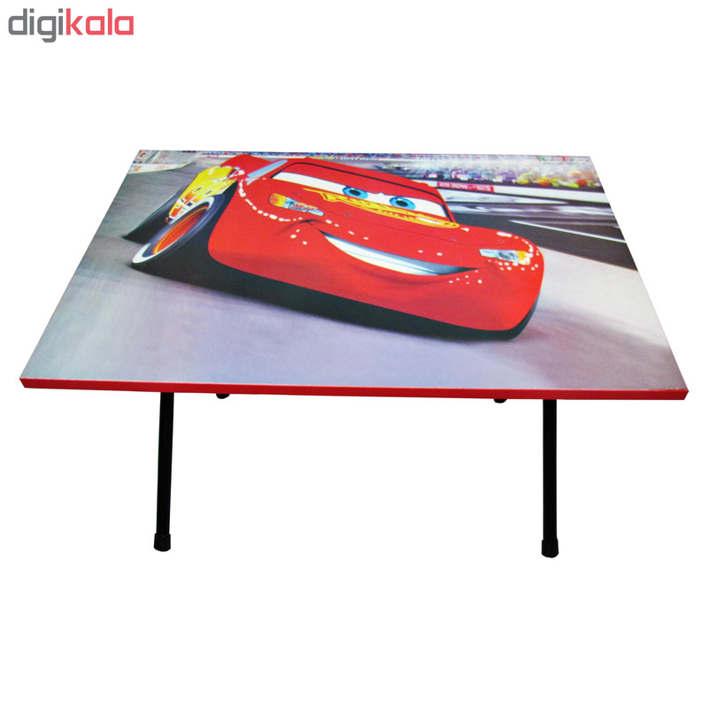 میز تحریر پایه کوتاه طرح مک کویین (وایت بردی،تاشو،تنظیم شونده ارتفاع)