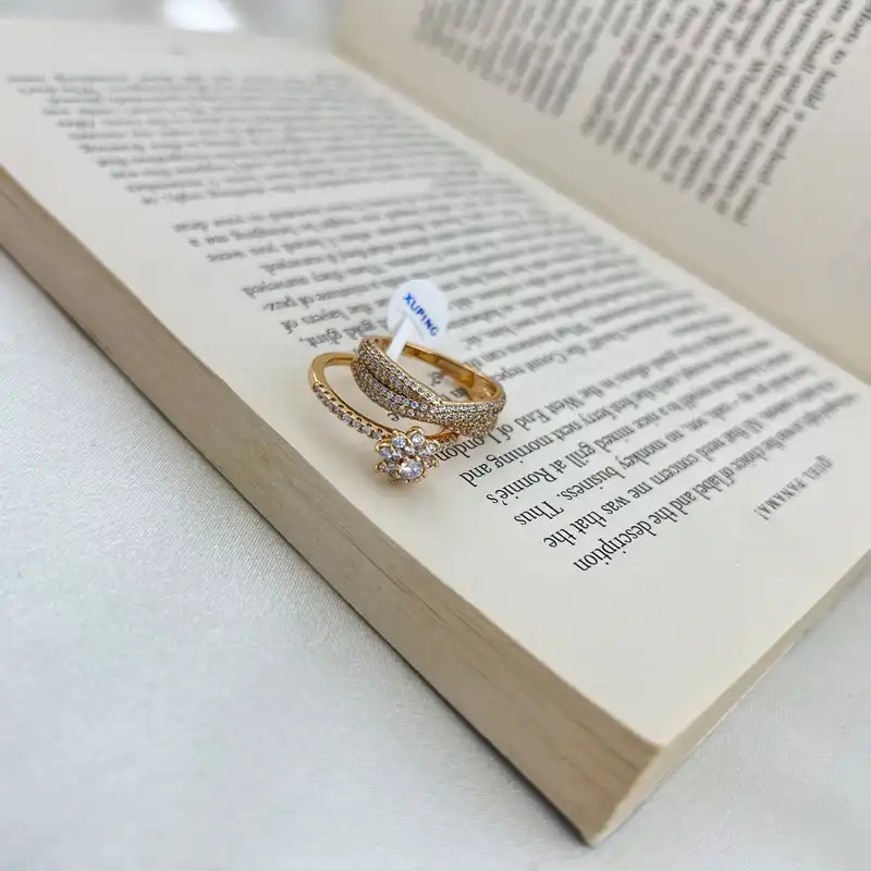 انگشتر زنانه ژوپینگ مدل فلاور گل کد R4531