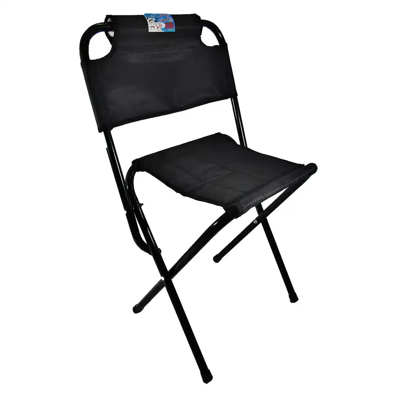 صندلی سفری تکیه گاه دار (تاشو، ابر دار)