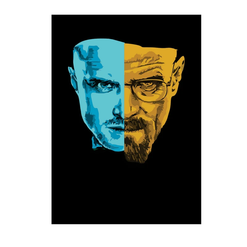 استیکر لپ تاپ و موبایل مدل سریال طرح بریکینگ بد Breaking Bad کد 2903