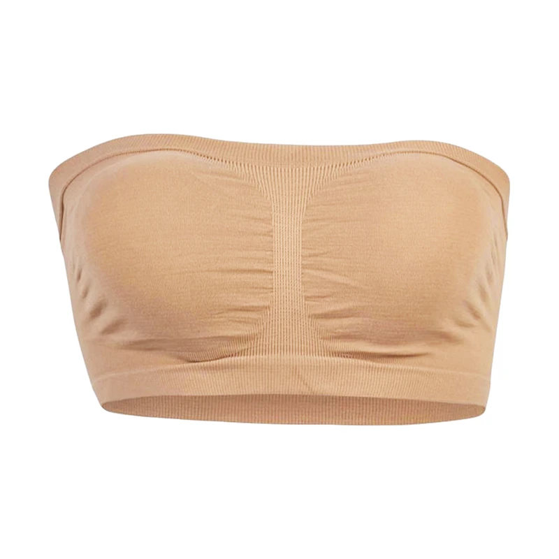 نیم‌تنه زنانه مدل  باندی دکلته پد دار پشت باز ضربدری