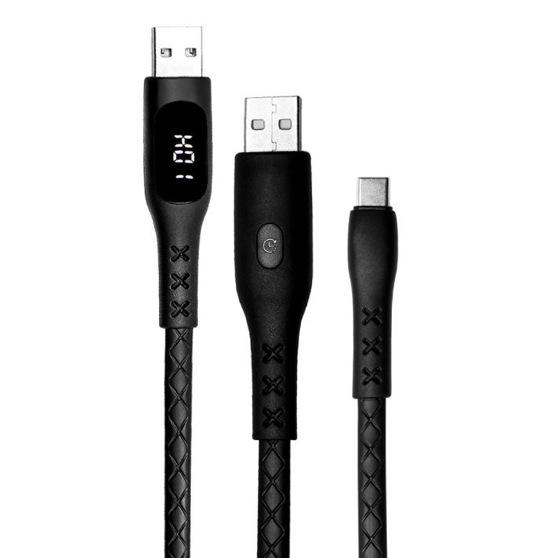کابل تبدیل USB به USB-C کلومن مدل DK - ED 68 طول 1 متر