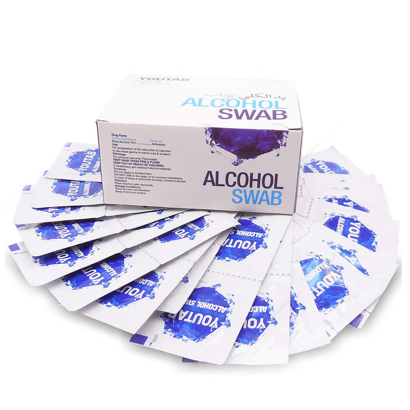 پد الکلی یوتاب مدل Antiseptic 30 مجموعه 30 عددی