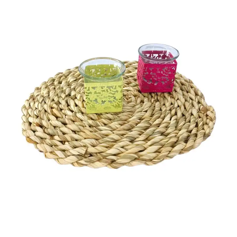 زیر قابلمه ای حصیری مدل طنابی کد S20