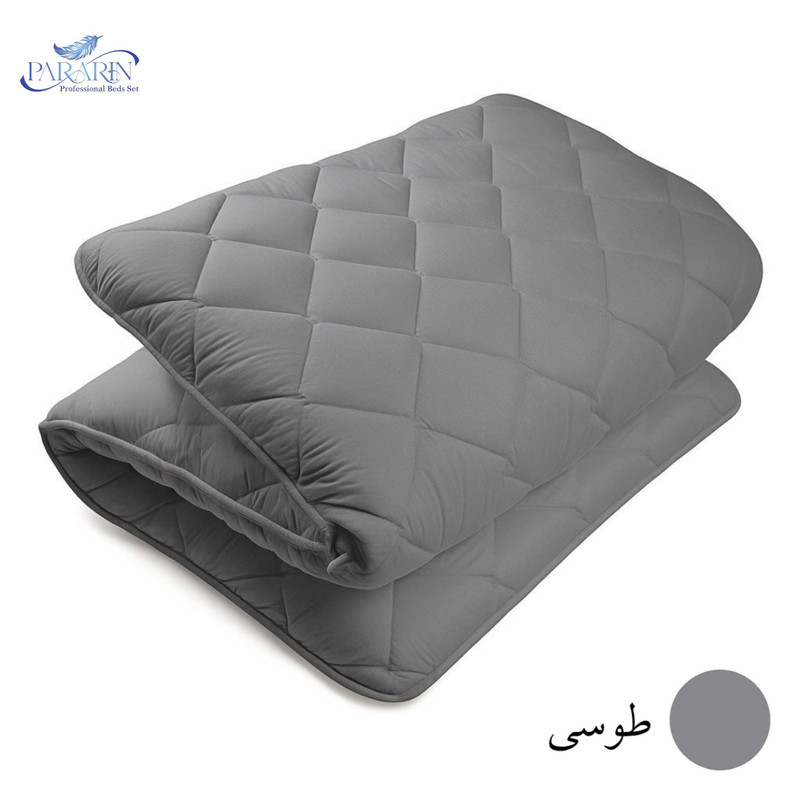 تشک مهمان پرارین مدل ساده دولایه 1 نفره سایز 95*195 سانتی متر