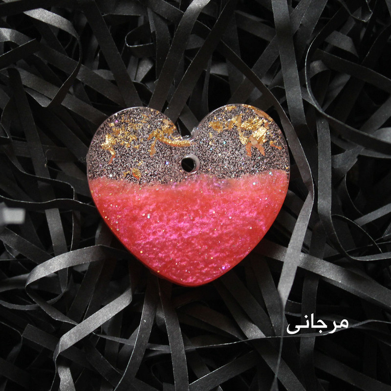 آویز گردنبند زنانه مدل قلب