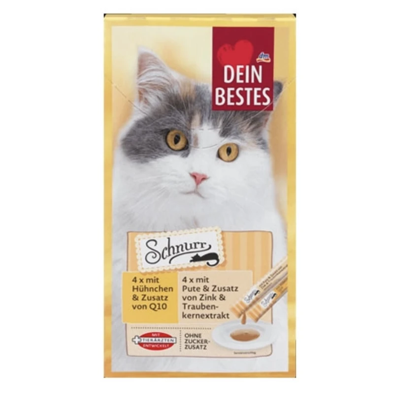 بستنی گربه دین بستس مدل مرغ و بوقلمون وزن 120 گرم