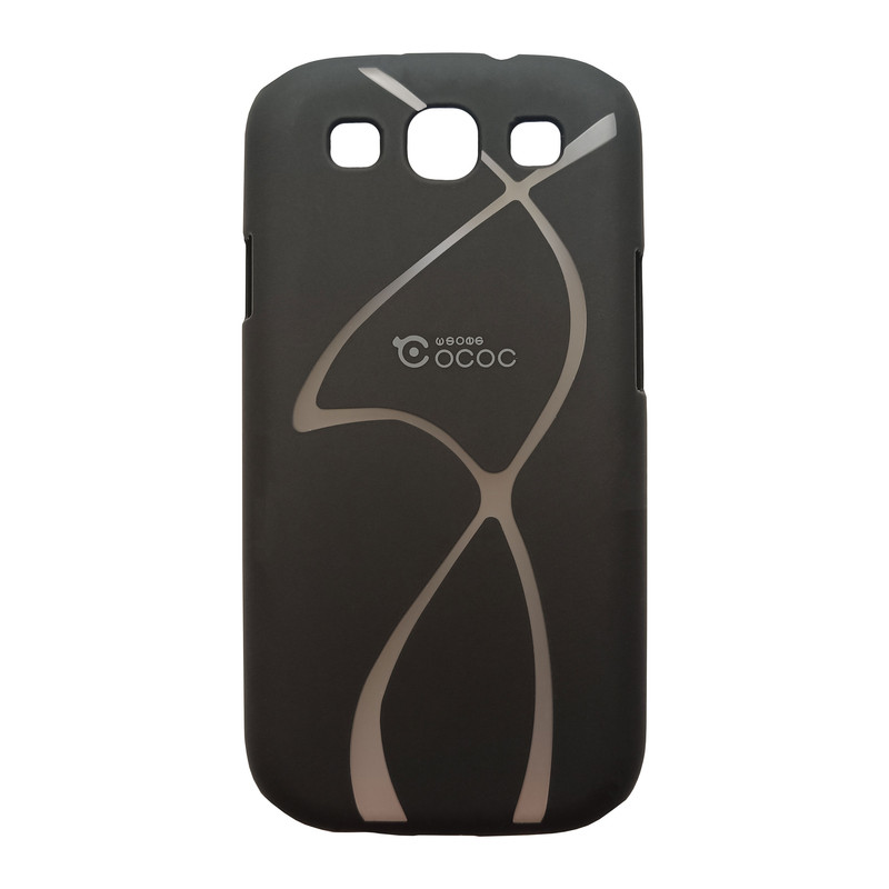 کاور کوکوک مدل کلاسیک طرح منحنی کد 2-0 مناسب برای گوشی موبایل سامسونگ Galaxy S3